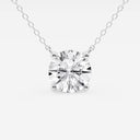 Round Solitaire Pendant