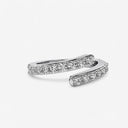 Open Diamond Wrap Ring