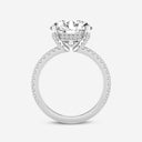 Hidden Halo Engagement Rings