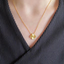 Gold Clover Pendant