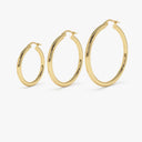 Classic Gold Hoop Earrings