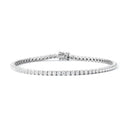 Four Prong Round Tennis Bracelet