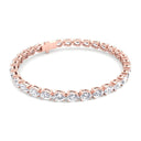 East-West Pear Cut Lab Grown Diamond Tennis Bracelet
