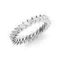 Marquise Lab Grown Diamond Eternity Band