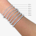 Four Prong Round Tennis Bracelet