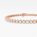 Four Prong Round Tennis Bracelet