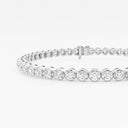 Four Prong Round Tennis Bracelet
