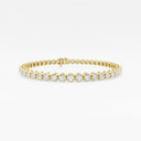 Four Prong Round Tennis Bracelet