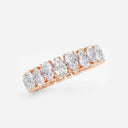 Alternating Pear Eternity Band