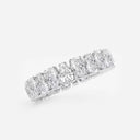 Alternating Pear Eternity Band