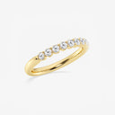 Prong Set Round Wedding Band