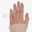 Cushion Eternity Band