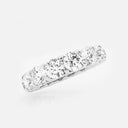 U Shaped Round Eternity Band