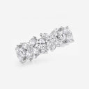 Flower Marquise Eternity Band
