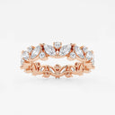 Marquise Alternating Eternity Band