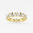 Marquise Alternating Eternity Band