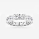 V-Prong Cushion Eternity Band