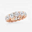 V-Prong Round Eternity Band