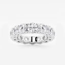 V-Prong Round Eternity Band