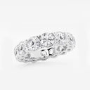 V-Prong Round Eternity Band
