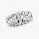 Cut Luxe Emerald Eternity Band