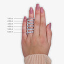 Shared Prong Round Eternity Band