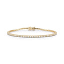 Four Prong Round Tennis Bracelet