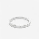 Burnish Set Wedding Band
