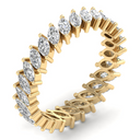 Marquise Lab Grown Diamond Eternity Band