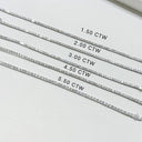 Four Prong Round Tennis Bracelet