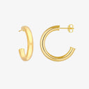Classic Gold Hoop Earrings
