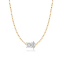 Toi et Moi Diamond Pendant Necklace