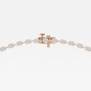 Liarat Oval Tennis Necklace