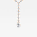 Liarat Oval Tennis Necklace