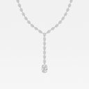 Liarat Oval Tennis Necklace