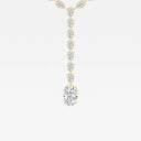 Liarat Oval Tennis Necklace