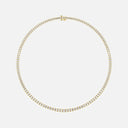 Graduated Emerald Tennis Necklace