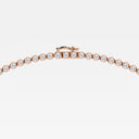 Single Station Oval Tennis Necklace