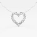 Diamond Heart Pendant Necklace