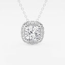 Cushion Halo Pendant