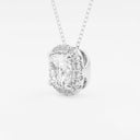 Cushion Halo Pendant
