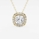 Cushion Halo Pendant