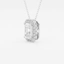 Emerald Halo Pendant