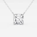 Asscher Solitaire Pendant