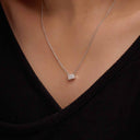 Emerald Solitaire Pendant