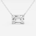 Emerald Solitaire Pendant