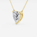 Heart Solitaire Pendant