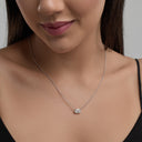 Oval Solitaire Pendant