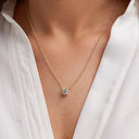 Round Solitaire Pendant