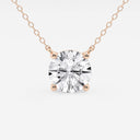 Round Solitaire Pendant